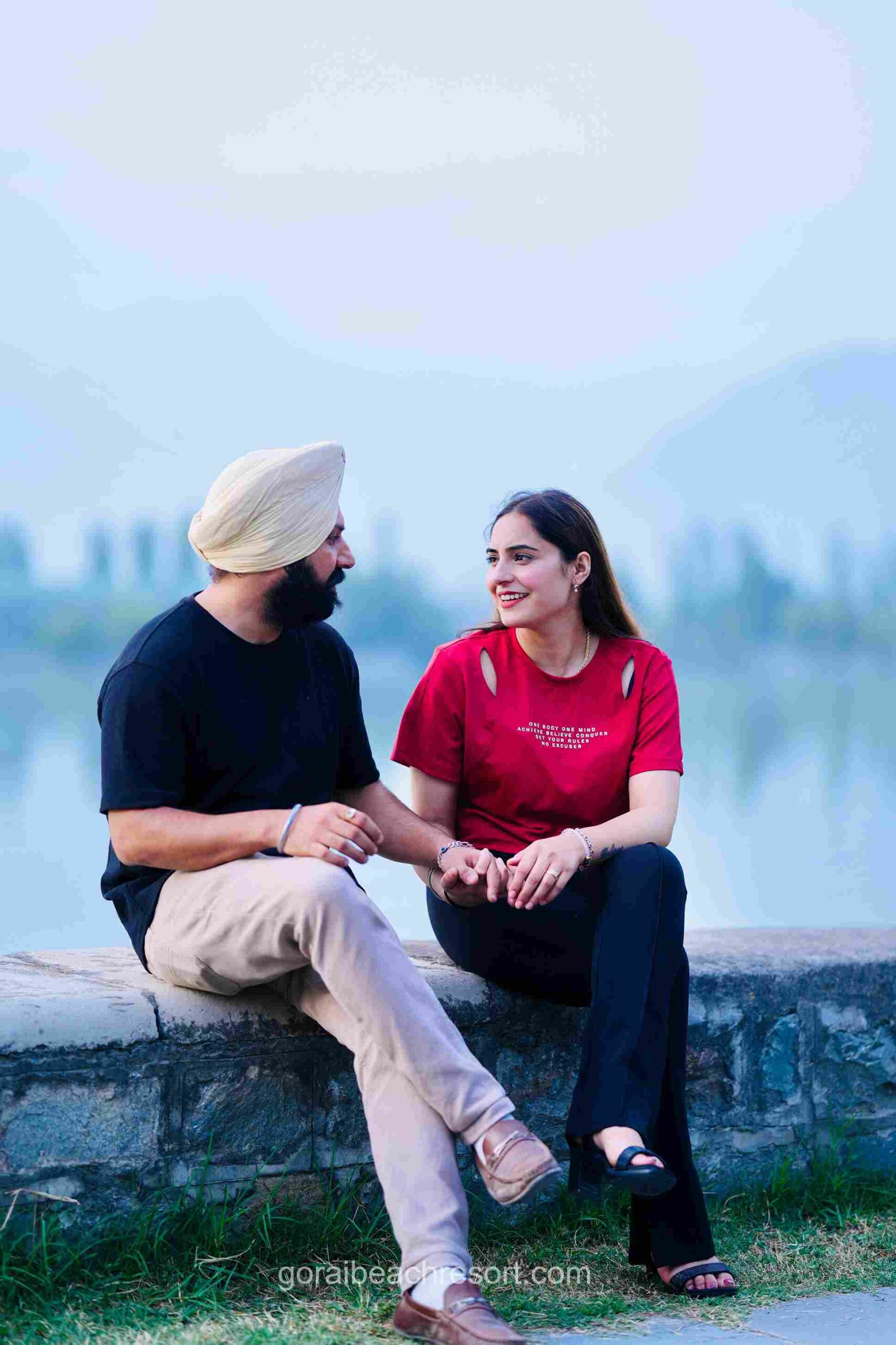 Gorai Beach hotel top view