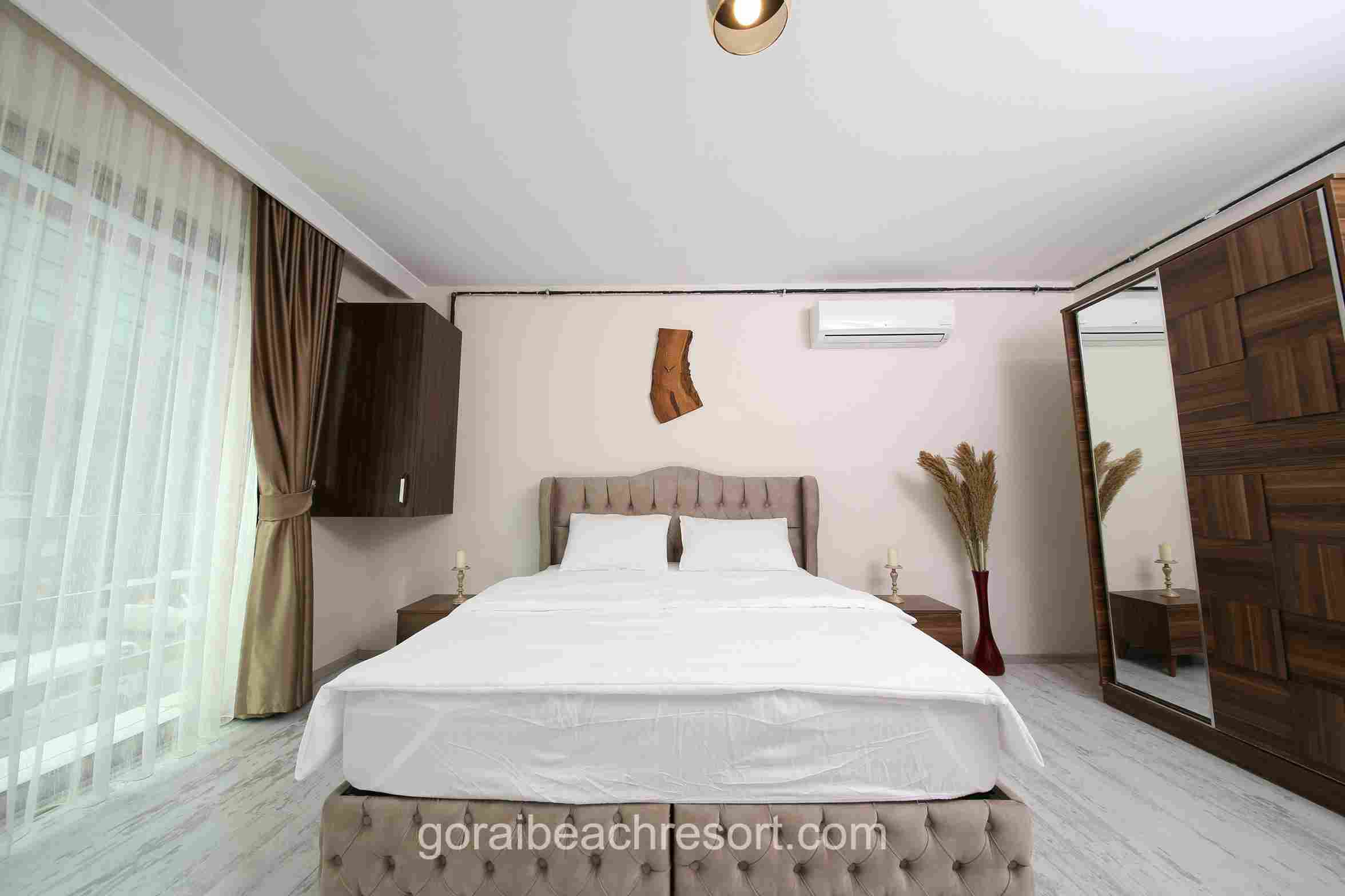 Gorai Beach hotel room
